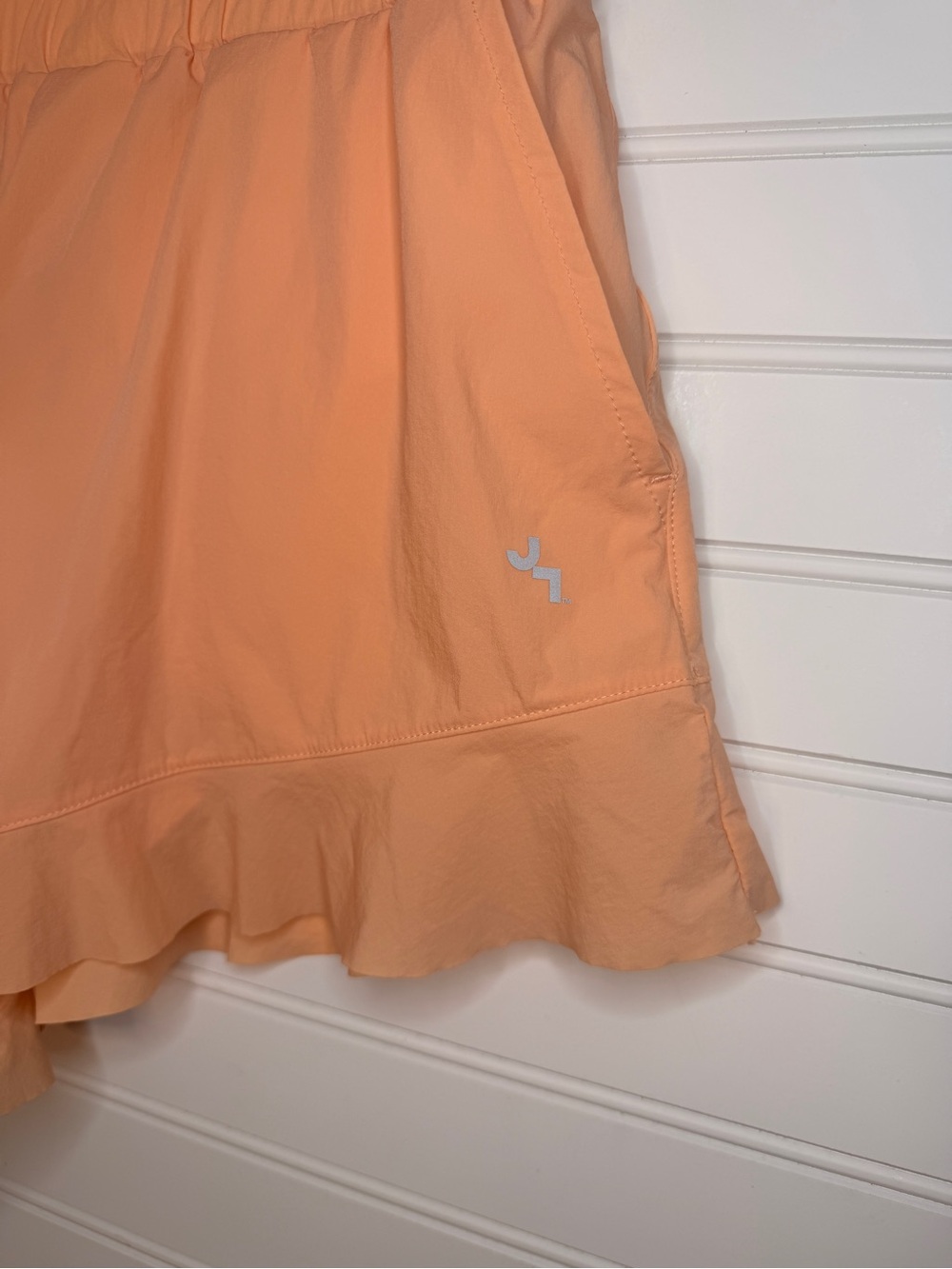 JoyLab Peach Athletic Flowy Shorts w/ Built-In Liner Sz M - Picture 2 of 10